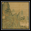 春山泛舟图轴