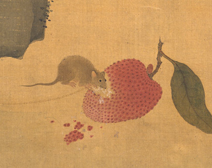 朱瞻基三鼠图轴