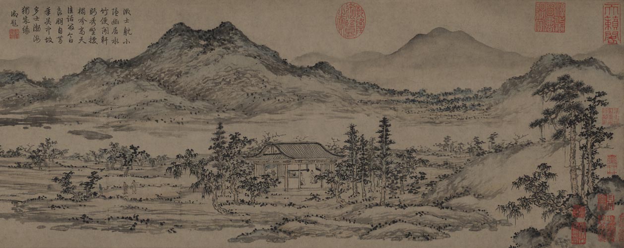 朱德润秀野轩图卷