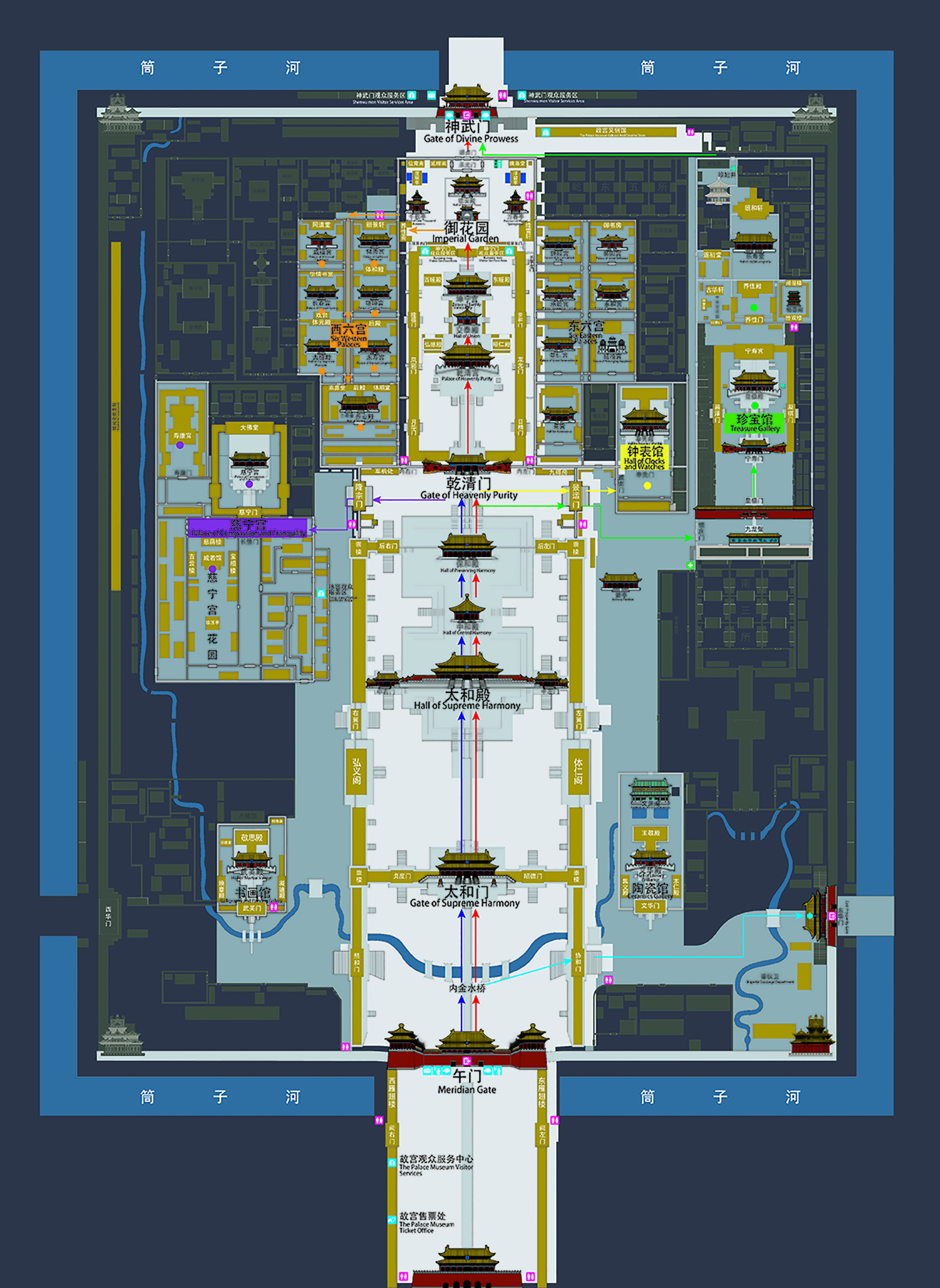 关于执行新的讲解服务路线与讲解服务收费标准的公告