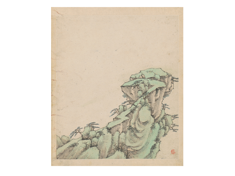弘仁黄山图册