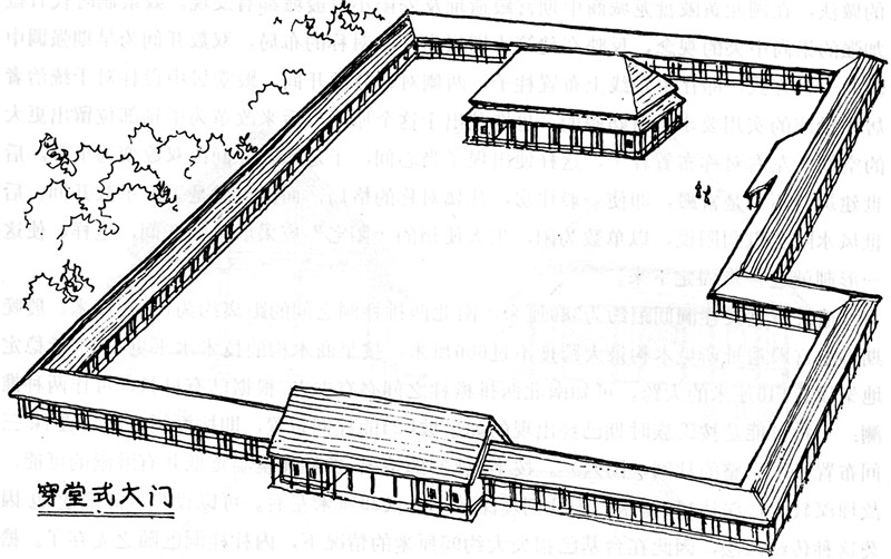 二里头一号宫殿遗址的复原