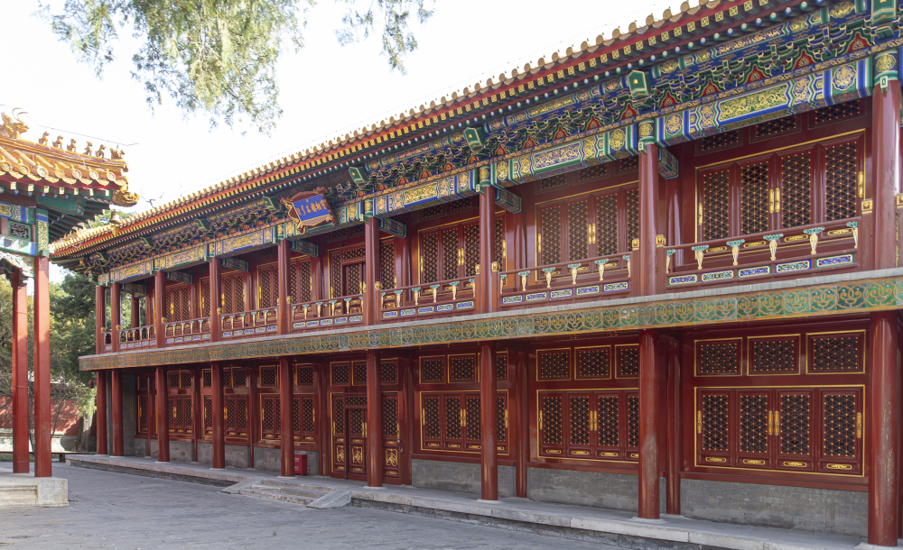 慈宁花园-宝相楼-斜侧面