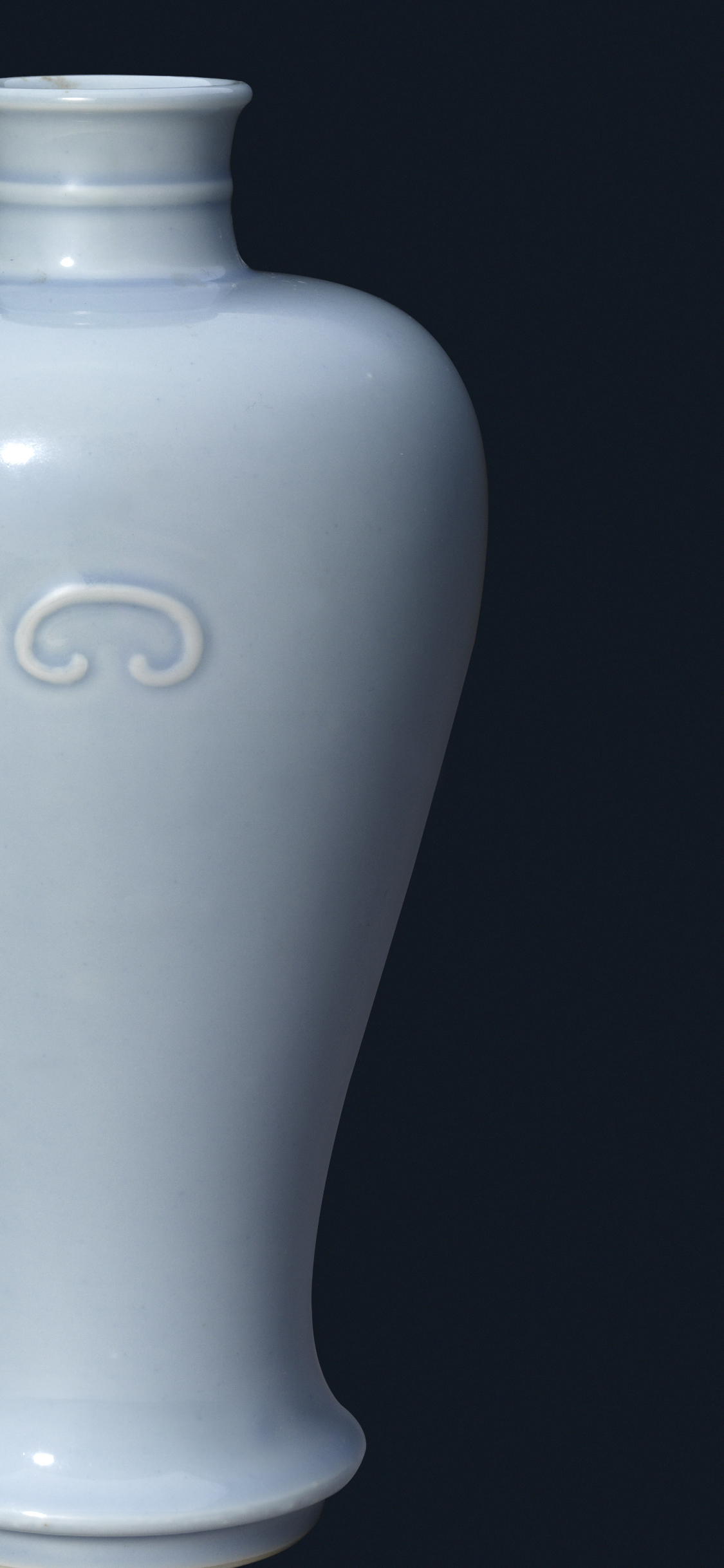 天蓝釉凸耳梅瓶 故宫博物院 故宫壁纸