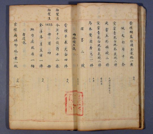 《倦勤斋陈设档》