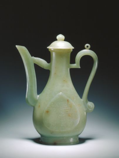 青玉执壶