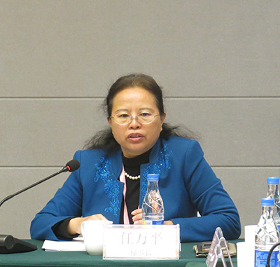 清宫史研究会秘书长,故宫博物院副院长任万平作学会学术发展通报