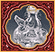 水晶天鸡尊