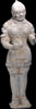 画彩武士俑