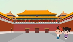 对称的紫禁城里找不同