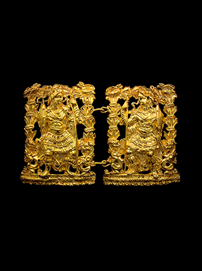 勇士图案钩扣