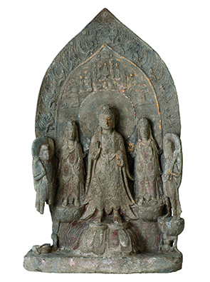 王州子造释迦像