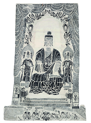 巩县石窟第一窟拓片