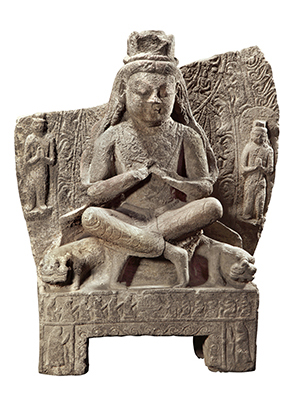 交脚弥勒菩萨像