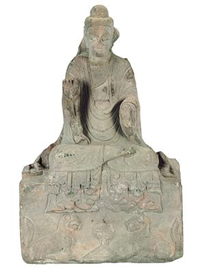 郭妙姿造释迦像