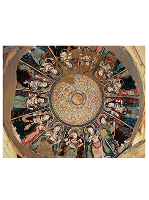 库木吐喇千佛洞21窟穹顶画