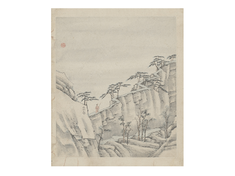 弘仁黄山图册