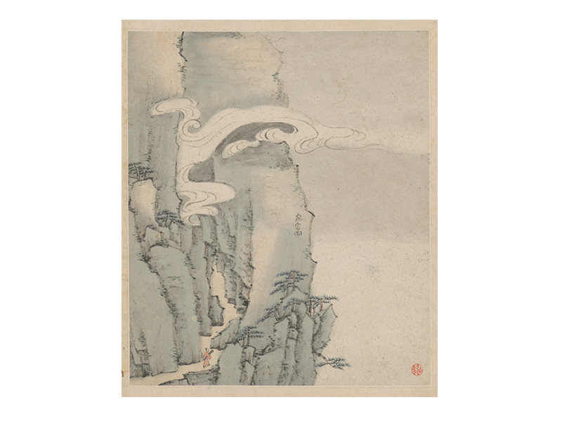 弘仁黄山图册