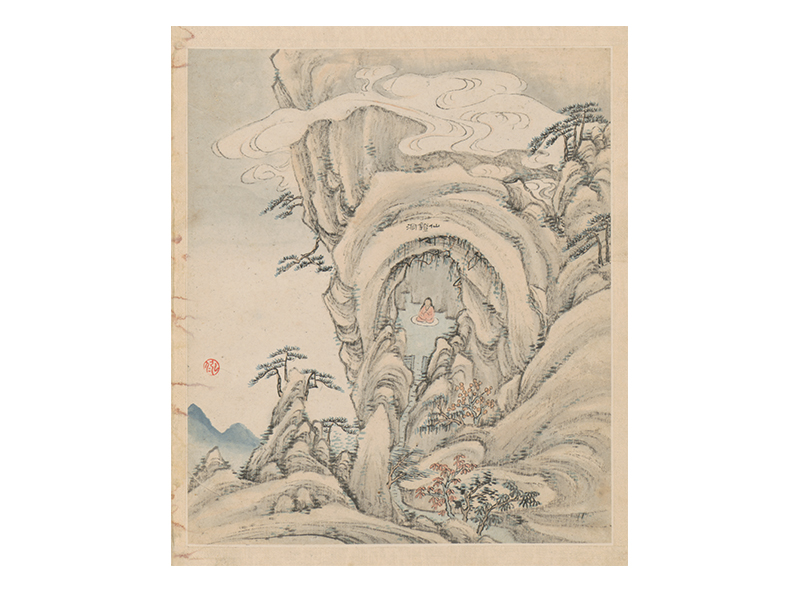 弘仁黄山图册