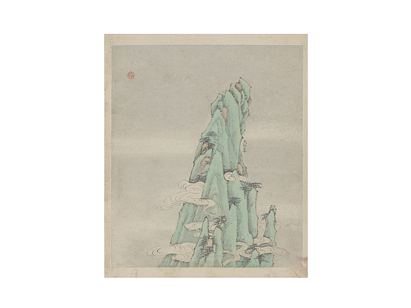 弘仁黄山图册