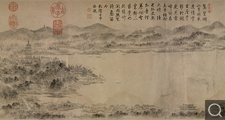 西湖草堂卷