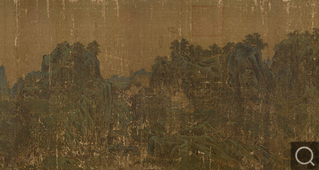 长夏江寺图卷