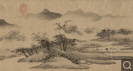西山雨观图卷